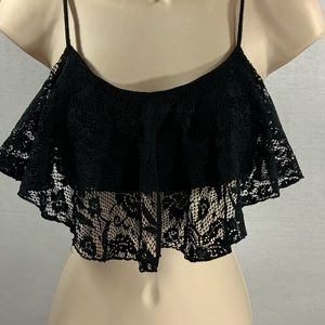 Black Lace Bralette👙